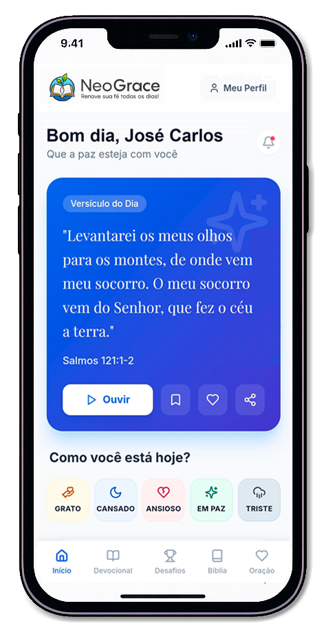 NeoGrace – preview do app